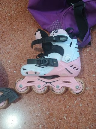 Patines Powerslide Talla 35/38 + Accesorios
