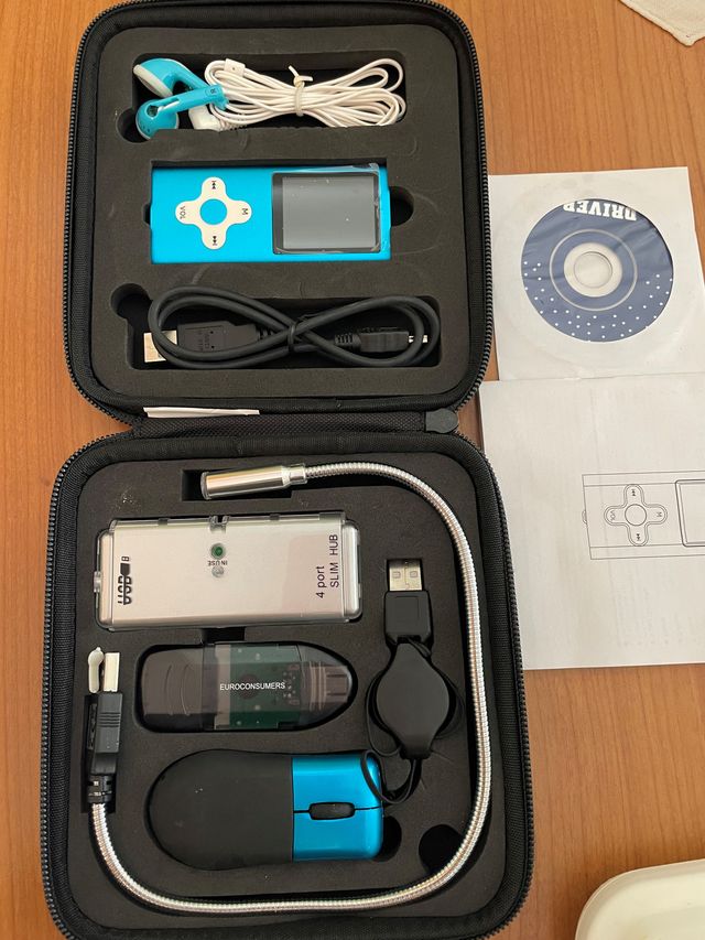 Kit accessori USB da viaggio x PC