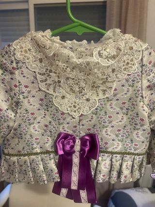 Traje Fallera Niña 2-4 Años