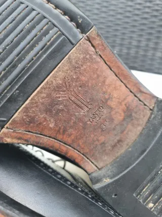 Zapatos Oxford de vestir negros