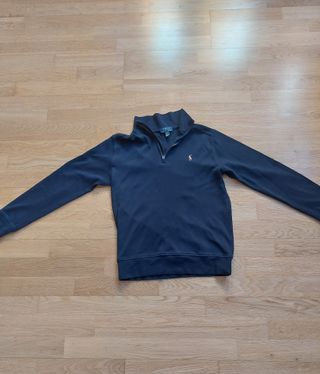 Sudadera Polo Ralph Lauren Azul Media Cremallera