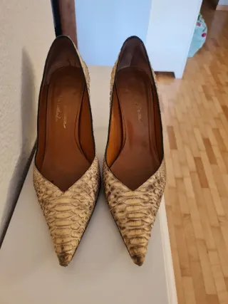 Zapatos de tacón Sendra piel serpiente