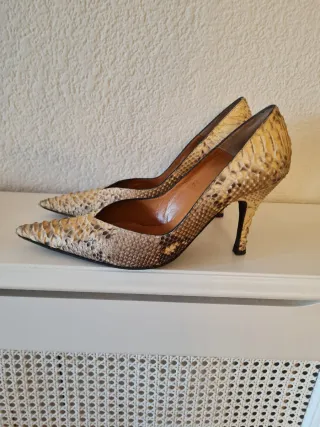 Zapatos de tacón Sendra piel serpiente