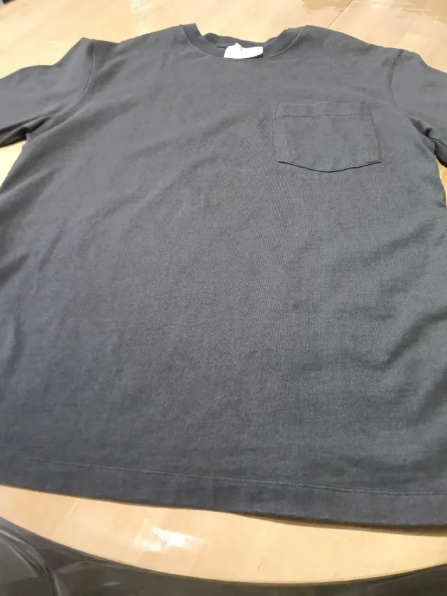 Camiseta Zara Hombre Gris Talla M