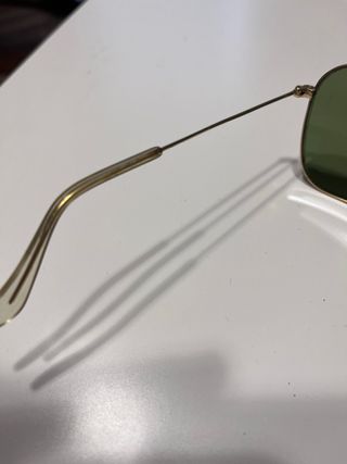 Gafas Ray-Ban EEUU Bausch Lomb Doradas Verdes