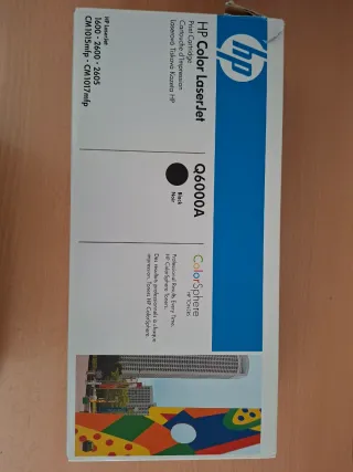 Tóner HP Color LaserJet Q6000A Negro