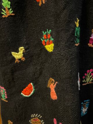 Blusón Mexicano Bordado a Mano