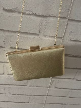 Bolso de fiesta dorado