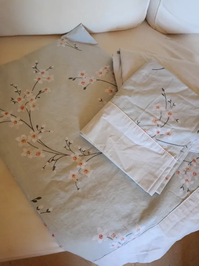 Juego Sábanas Burrito Blanco 90x1.90.