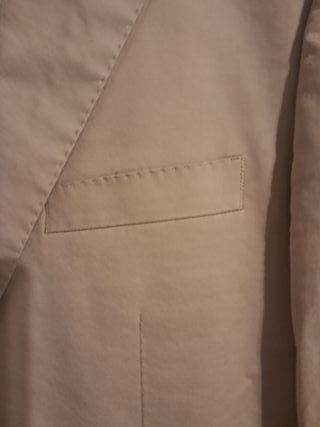 Blazer Zara Man Mostaza Talla L grande