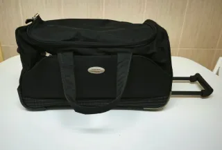 Maleta Bolso Negro con Ruedas CDB para viajar 
