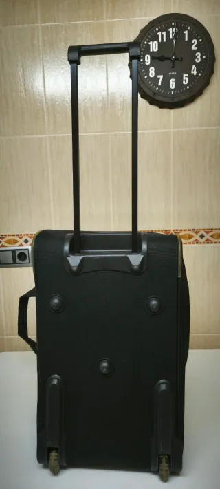 Maleta Bolso Negro con Ruedas CDB para viajar 
