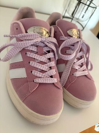 Zapatillas Adidas Campus Rosa Talla 38
