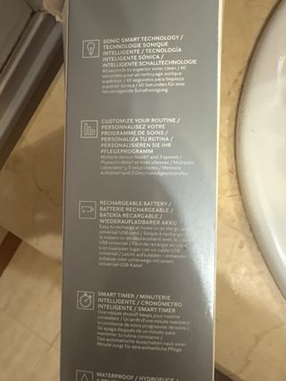 aparato  para limpieza de cara