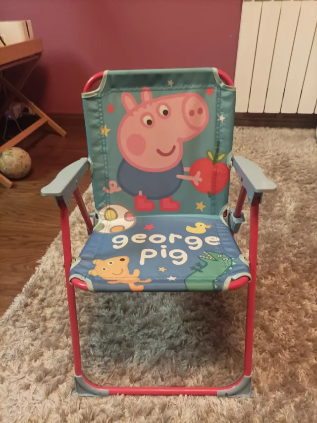 Silla infantil George Pig playa