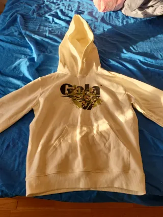 Sudadera Gola niña 11-12 años beige