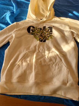 Sudadera Gola niña 11-12 años beige