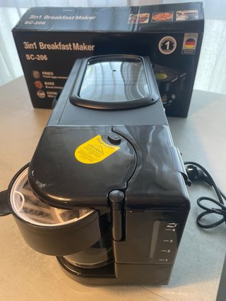 Horno Eléctrico 3 en 1 con Cafetera Nuevo