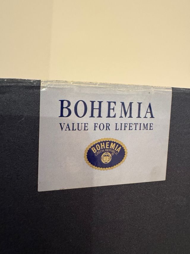 Decantador de cristal para vino