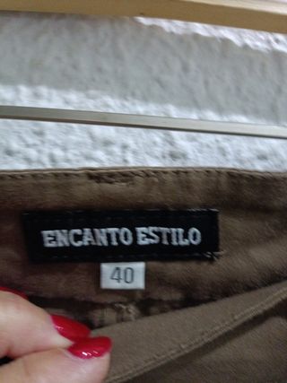 Falda marrón Encanto Estilo