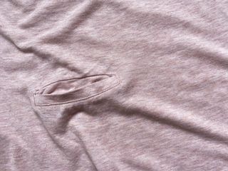 Camiseta H&M Mujer Rosa Jaspeado Talla S