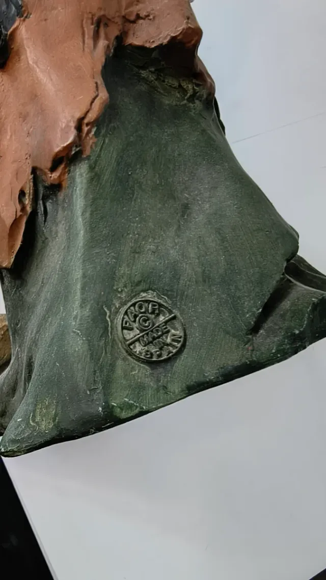 Statua Troll Strega PAOR 463 con Pergamena