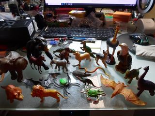 Colección Juguetes Animales Plástico