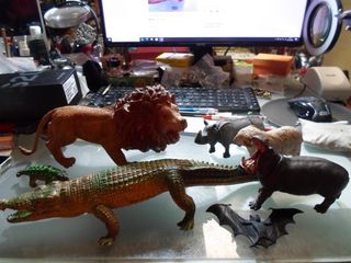 Colección Juguetes Animales Plástico