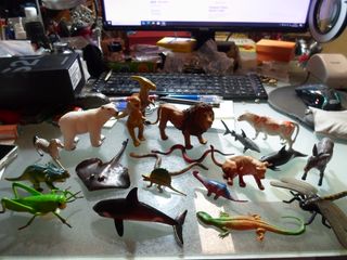 Colección Juguetes Animales Plástico