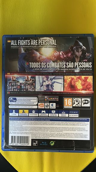 PlayStation 4 PS4 Tekken 7 Pal ESP