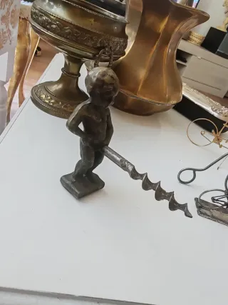 Cavatappi bimbo in bronzo