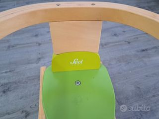 Cavalcabile cavallo in legno per bambini Sevi