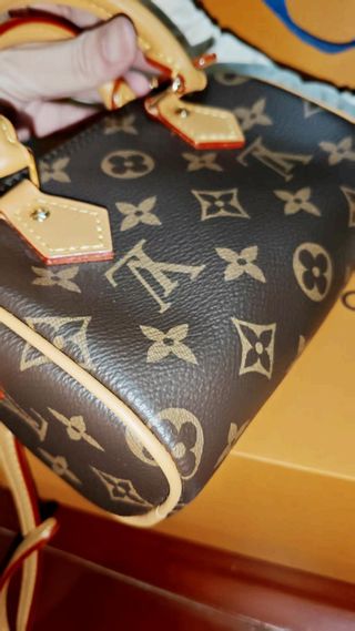 Bolso Louis Vuitton Speedy Nano Monogram