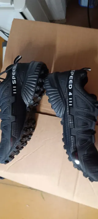 Zapatillas deportivas negras talla 47