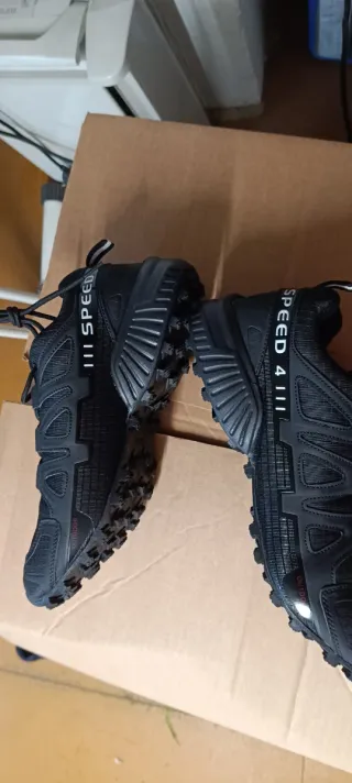 Zapatillas deportivas negras talla 47