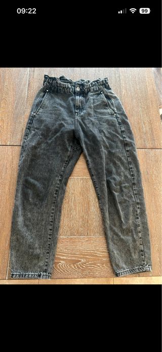 Jeans baggy grigi Zara
