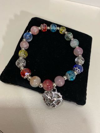 Bracciale Swarovski cuore rosa