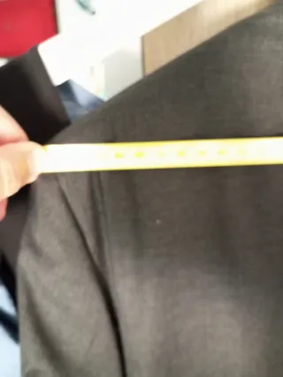 Chaqueta de vestir hombre negra