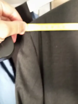 Chaqueta de vestir hombre negra