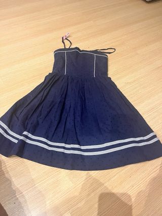 Vestido niña Tommy Hilfiger azul talla 152 (10-11)