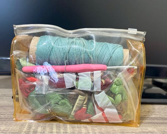 Madejas hilos punto de cruz multicolor (Envío)