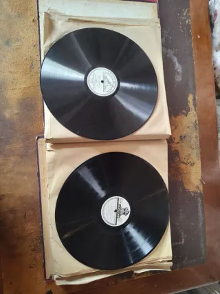 Lote Discos Vinilo Gramófono Clásica Ópera