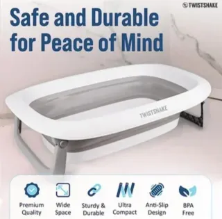 Bañera Plegable Twistshake para Bebés