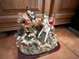 Colección de figuras de caza