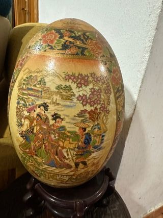 Huevo Decorativo Oriental