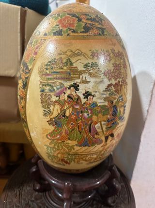 Huevo Decorativo Oriental