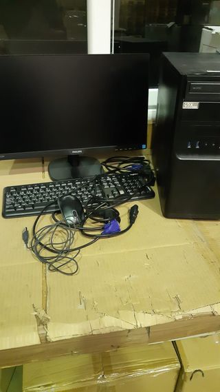 Pack Ordenador ASUS Torre Teclado y Ratón