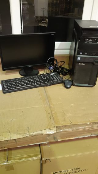 Pack Ordenador ASUS Torre Teclado y Ratón
