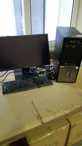 Pack Ordenador ASUS Torre Teclado y Ratón
