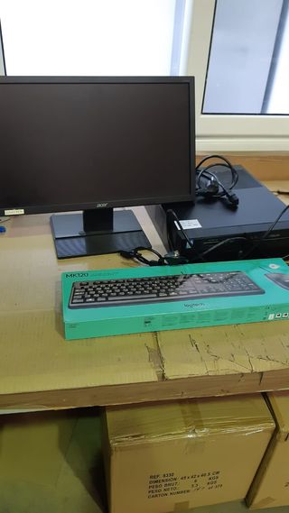 Pack Ordenador ASUS Torre Teclado y Ratón